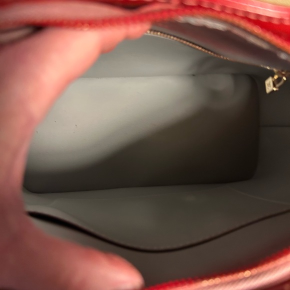 Louis Vuitton Glossy Cherry Red Monogram Tote - Picture 7 of 12